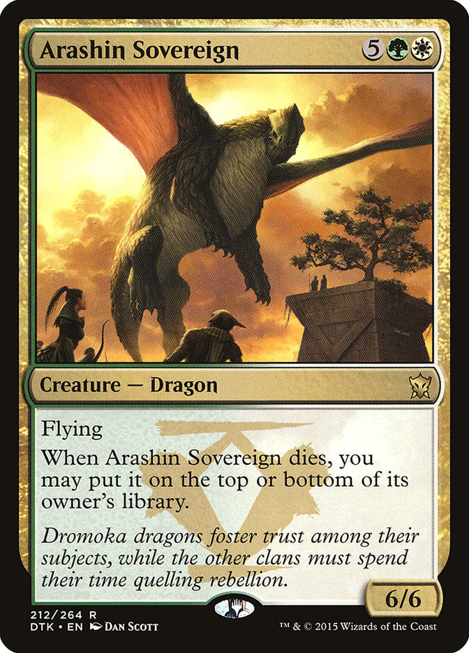 Arashin Sovereign [Dragons of Tarkir] | Boutique FDB TCG