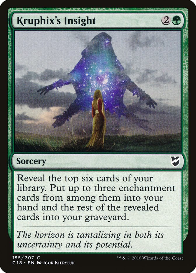 Kruphix's Insight [Commander 2018] | Boutique FDB TCG