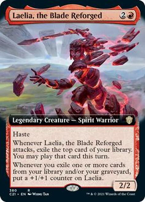 Laelia, the Blade Reforged (Extended Art) [Commander 2021] | Boutique FDB TCG