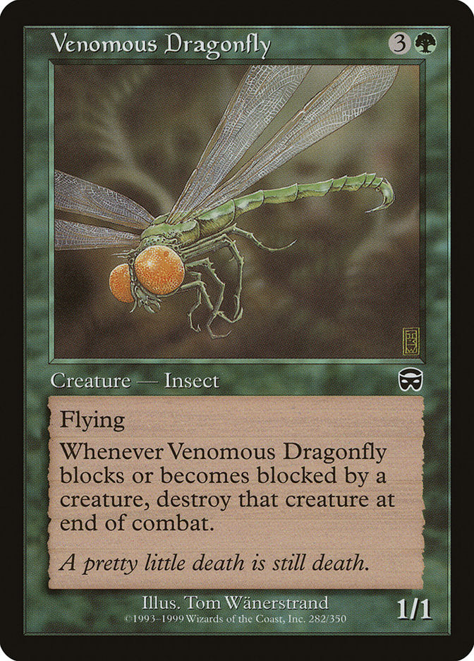 Venomous Dragonfly [Mercadian Masques] | Boutique FDB TCG