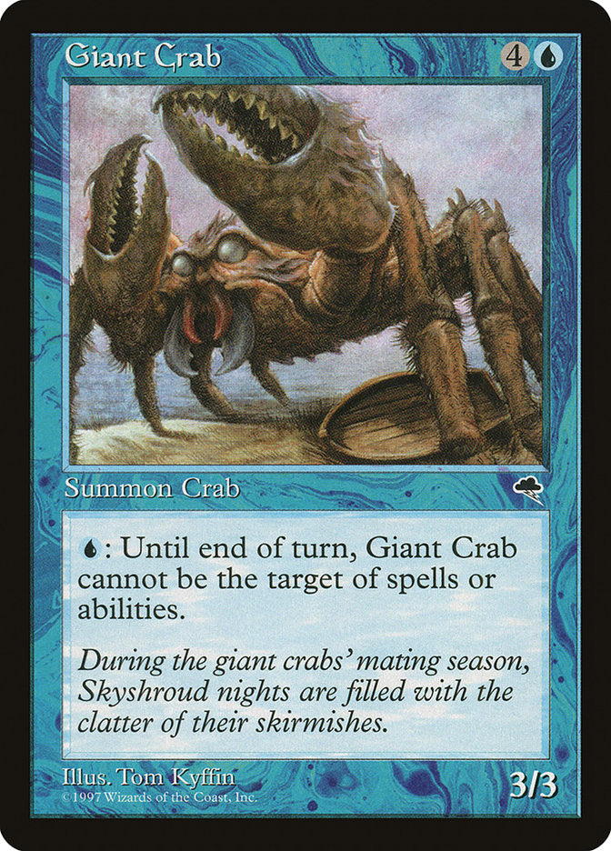 Giant Crab [Tempest] | Boutique FDB TCG
