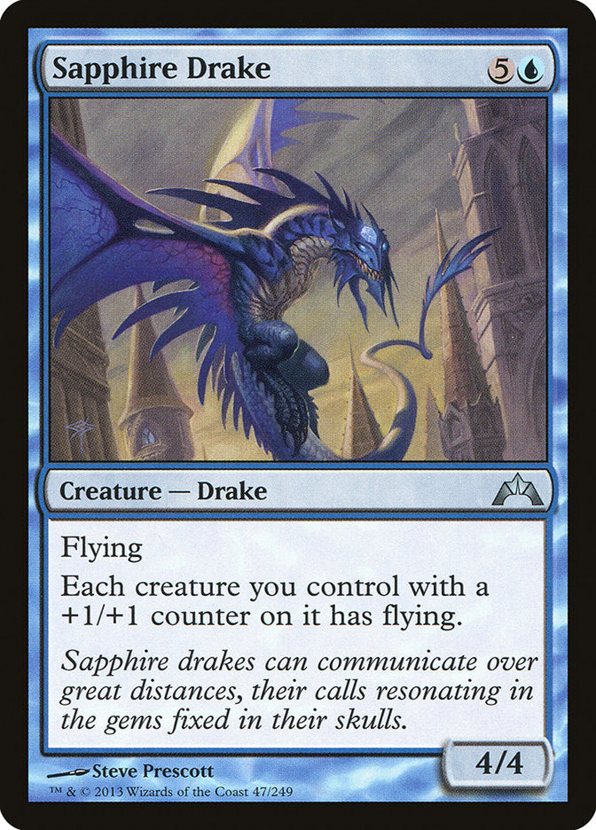 Sapphire Drake [Gatecrash] | Boutique FDB TCG