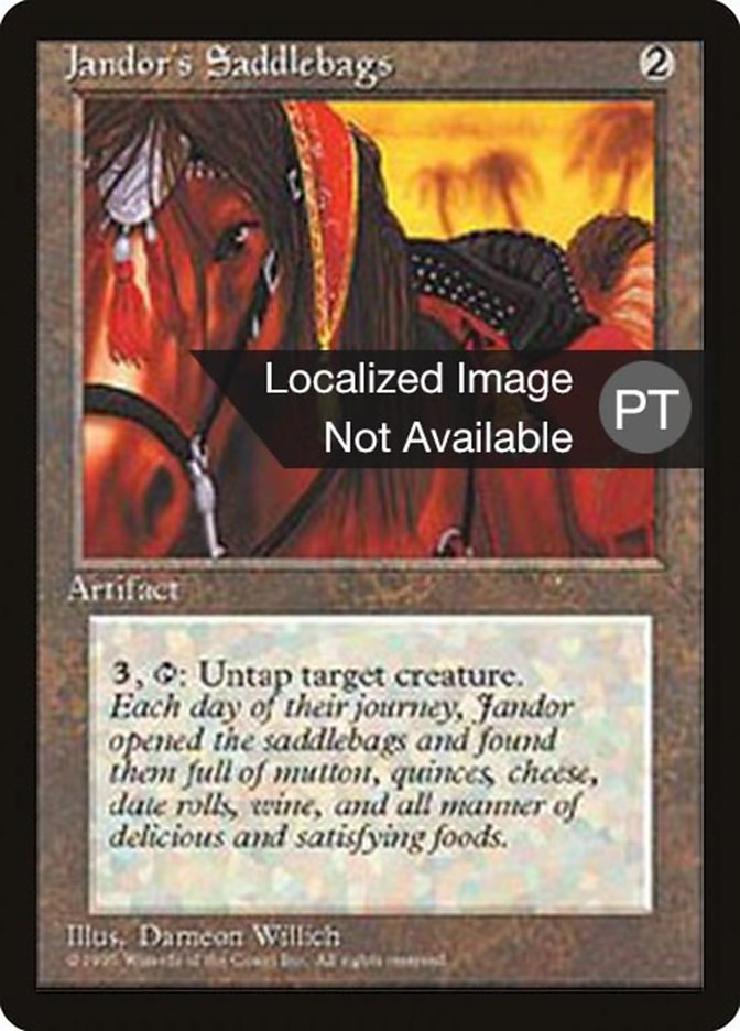 Jandor's Saddlebags [Fourth Edition (Foreign Black Border)] | Boutique FDB TCG