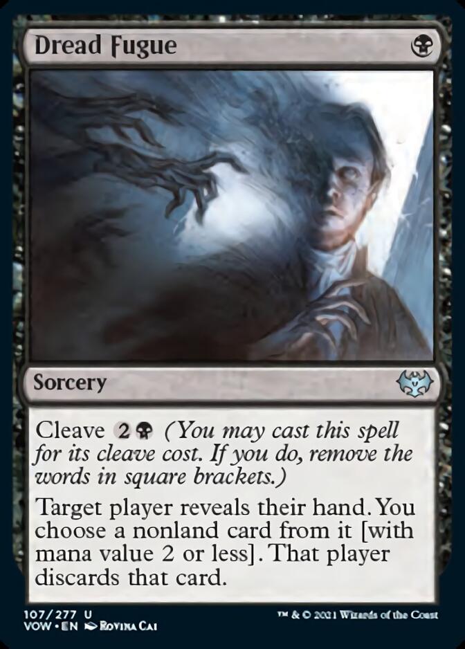 Dread Fugue [Innistrad: Crimson Vow] | Boutique FDB TCG