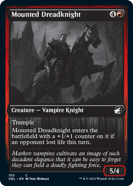 Mounted Dreadknight [Innistrad: Double Feature] | Boutique FDB TCG