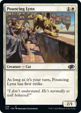 Pouncing Lynx [Jumpstart 2022] | Boutique FDB TCG