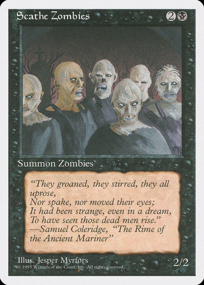 Scathe Zombies [Fourth Edition] | Boutique FDB TCG