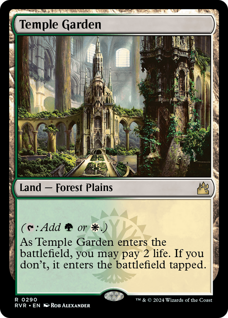 Temple Garden [Ravnica Remastered] | Boutique FDB TCG