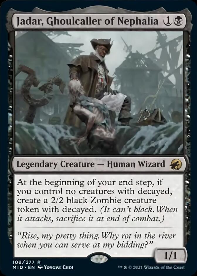 Jadar, Ghoulcaller of Nephalia [Innistrad: Midnight Hunt] | Boutique FDB TCG