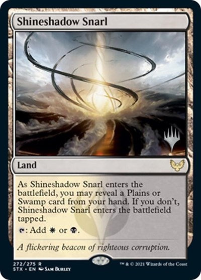 Shineshadow Snarl (Promo Pack) [Strixhaven: School of Mages Promos] | Boutique FDB TCG