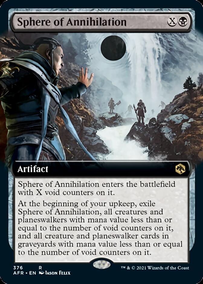 Sphere of Annihilation (Extended Art) [Dungeons & Dragons: Adventures in the Forgotten Realms] | Boutique FDB TCG