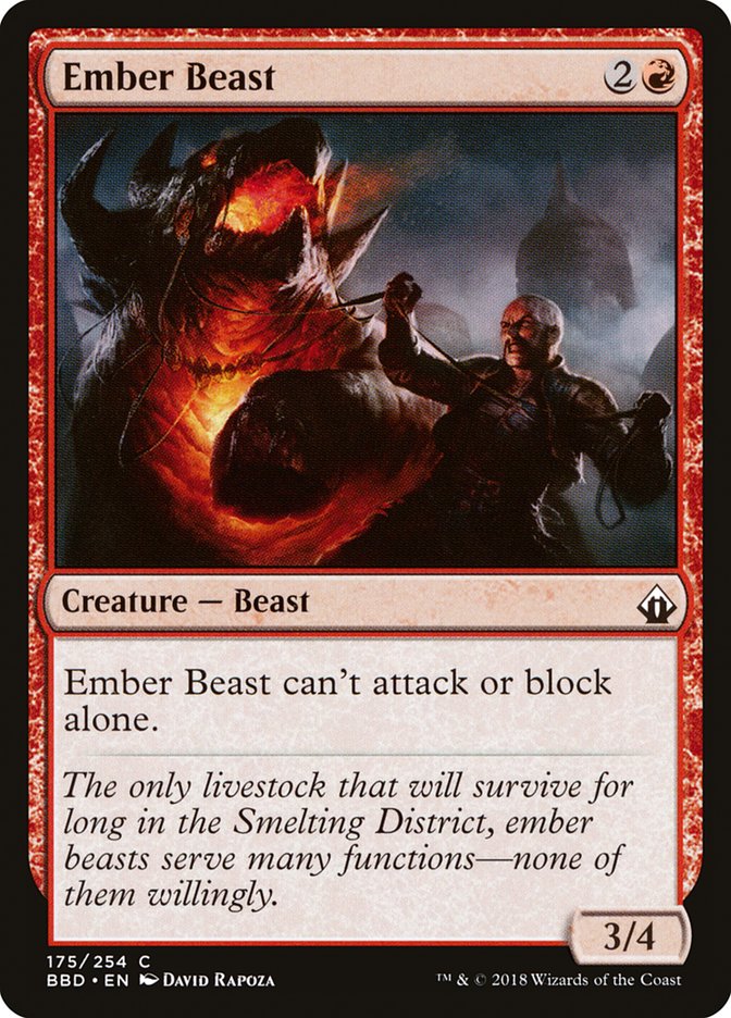 Ember Beast [Battlebond] | Boutique FDB TCG