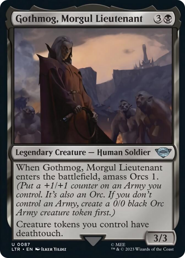 Gothmog, Morgul Lieutenant [The Lord of the Rings: Tales of Middle-Earth] | Boutique FDB TCG