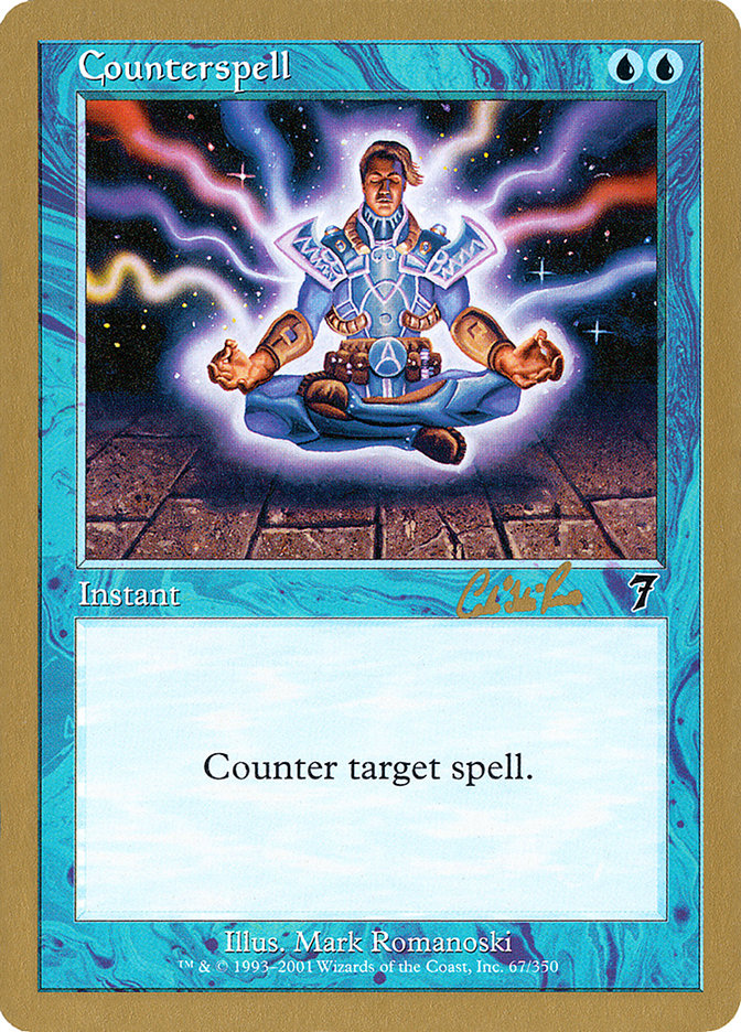 Counterspell (Carlos Romao) [World Championship Decks 2002] | Boutique FDB TCG