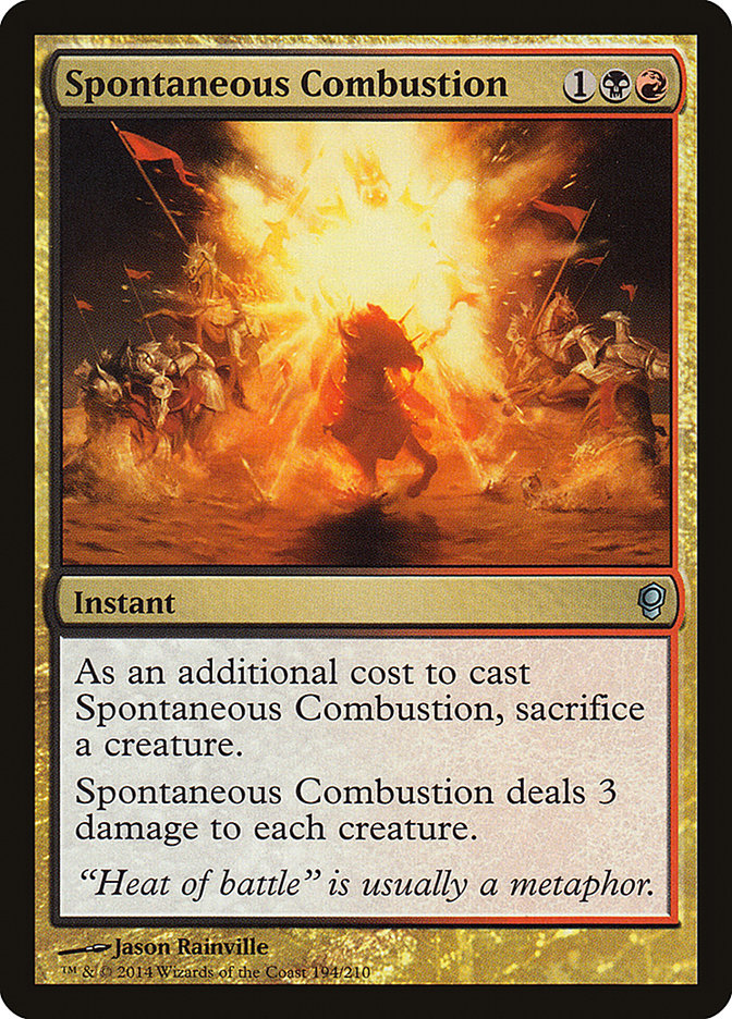 Spontaneous Combustion [Conspiracy] | Boutique FDB TCG