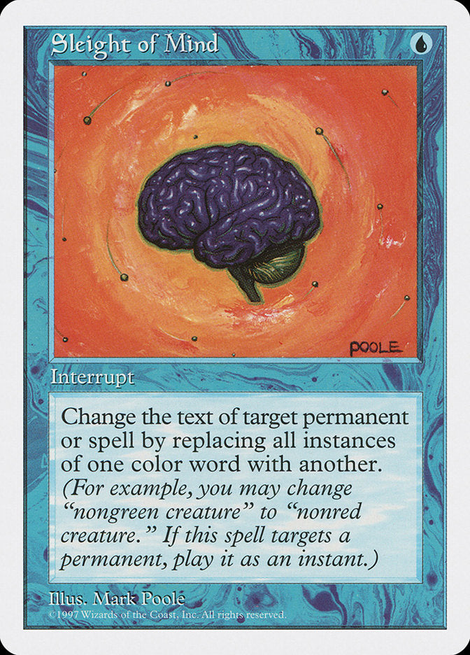 Sleight of Mind [Fifth Edition] | Boutique FDB TCG