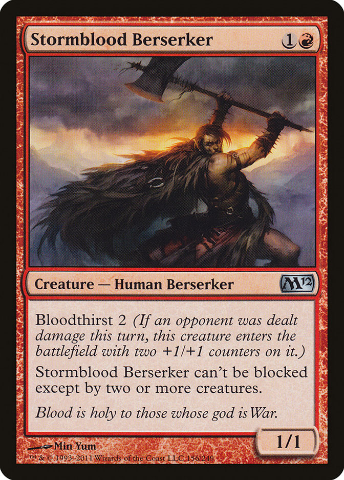 Stormblood Berserker [Magic 2012] | Boutique FDB TCG