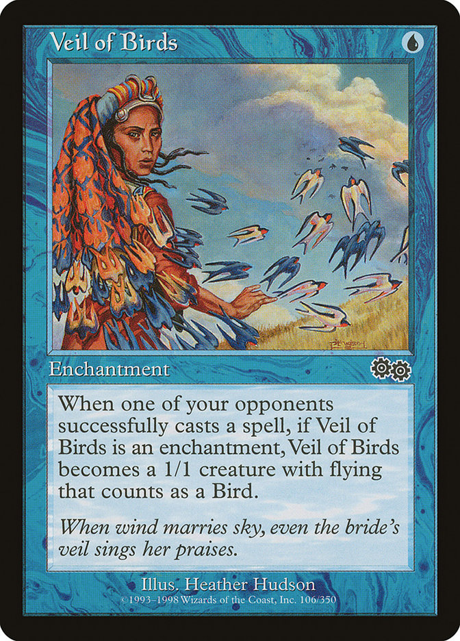 Veil of Birds [Urza's Saga] | Boutique FDB TCG