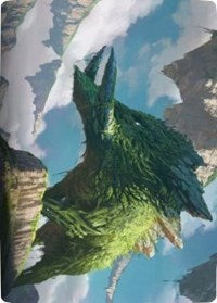 Yasharn, Implacable Earth Art Card [Zendikar Rising Art Series] | Boutique FDB TCG