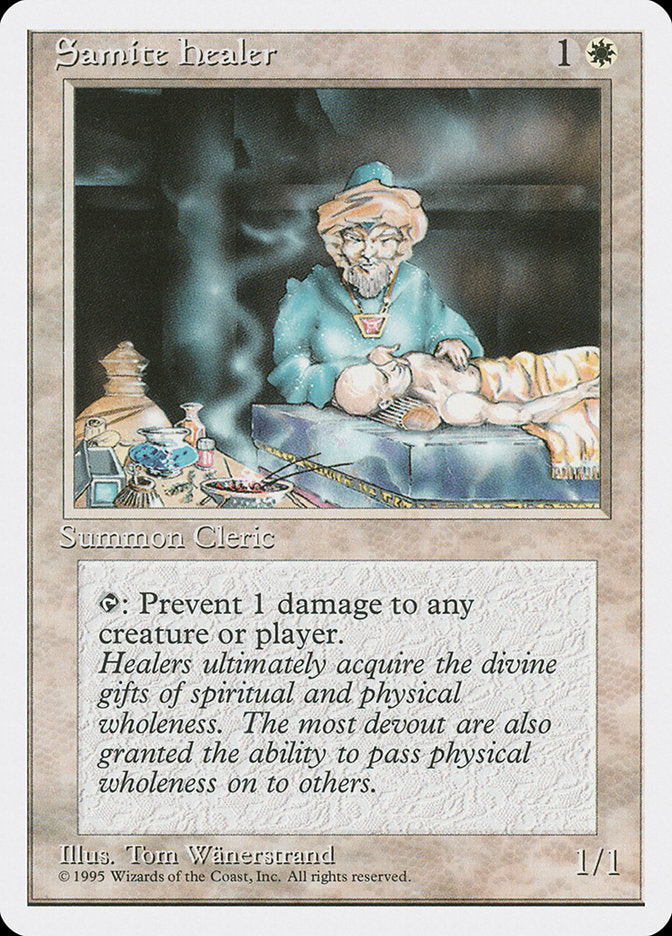 Samite Healer [Fourth Edition] | Boutique FDB TCG
