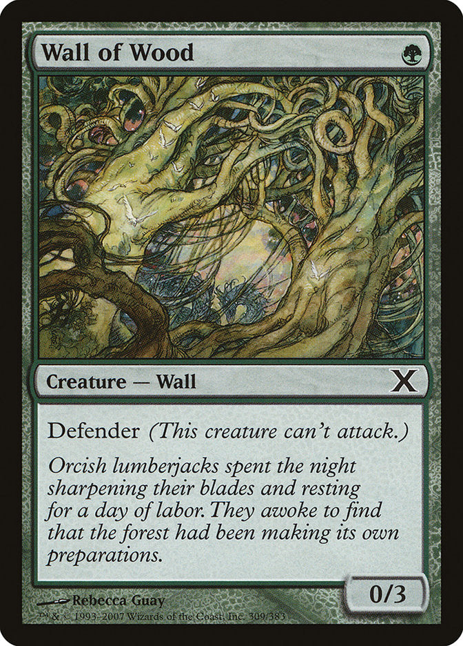 Wall of Wood [Tenth Edition] | Boutique FDB TCG