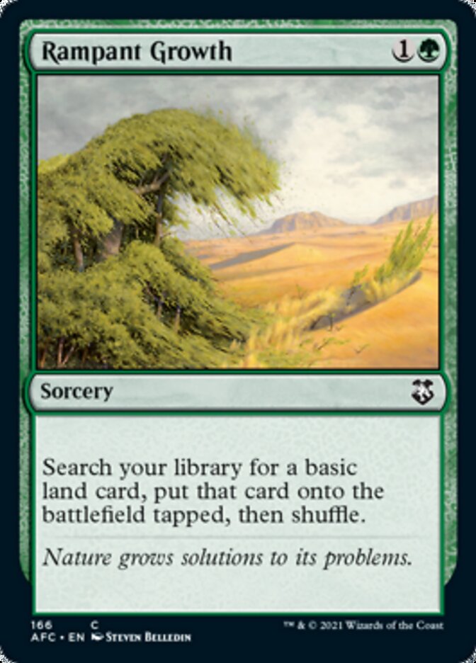 Rampant Growth [Dungeons & Dragons: Adventures in the Forgotten Realms Commander] | Boutique FDB TCG