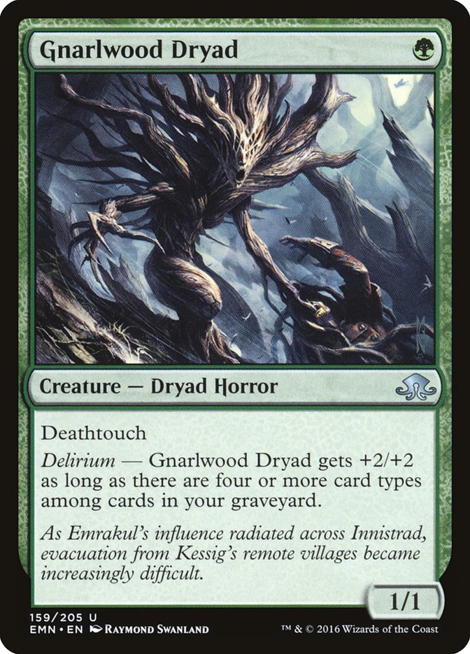 Gnarlwood Dryad [Eldritch Moon] | Boutique FDB TCG