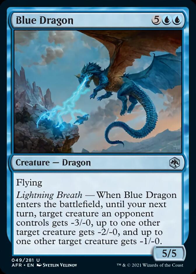 Blue Dragon [Dungeons & Dragons: Adventures in the Forgotten Realms] | Boutique FDB TCG