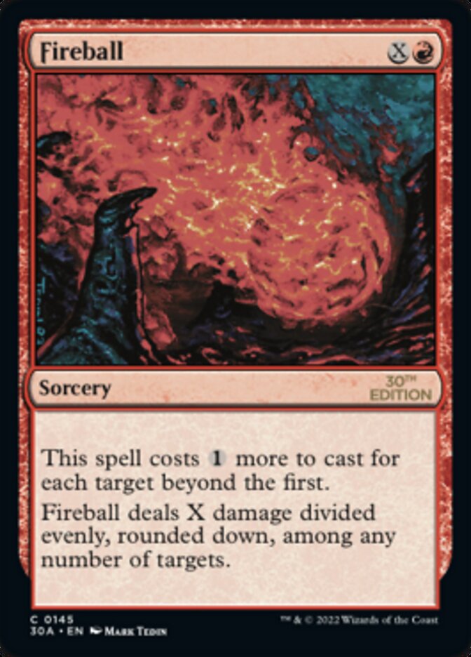 Fireball [30th Anniversary Edition] | Boutique FDB TCG