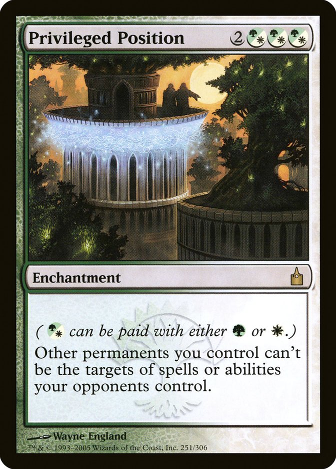 Privileged Position [Ravnica: City of Guilds] | Boutique FDB TCG