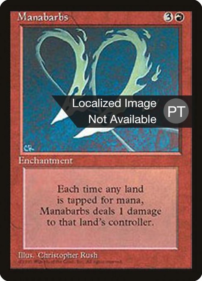 Manabarbs [Fourth Edition (Foreign Black Border)] | Boutique FDB TCG