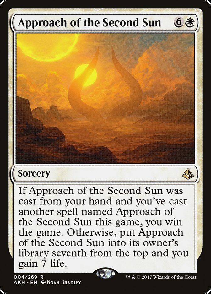 Approach of the Second Sun [Amonkhet] | Boutique FDB TCG