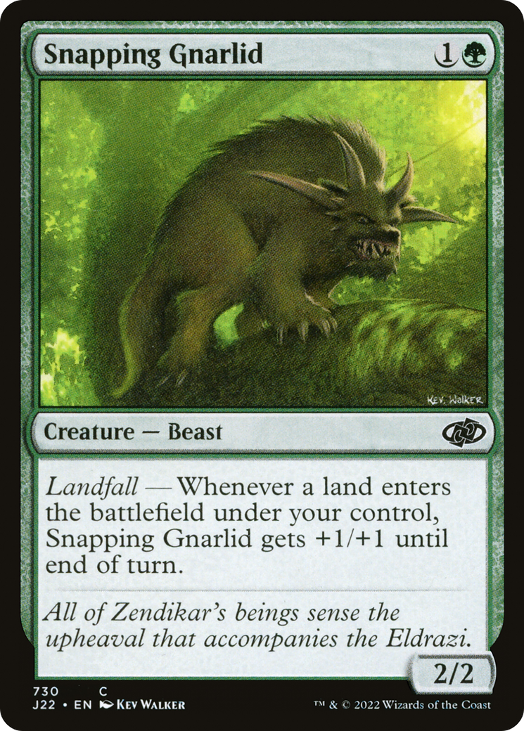 Snapping Gnarlid [Jumpstart 2022] | Boutique FDB TCG