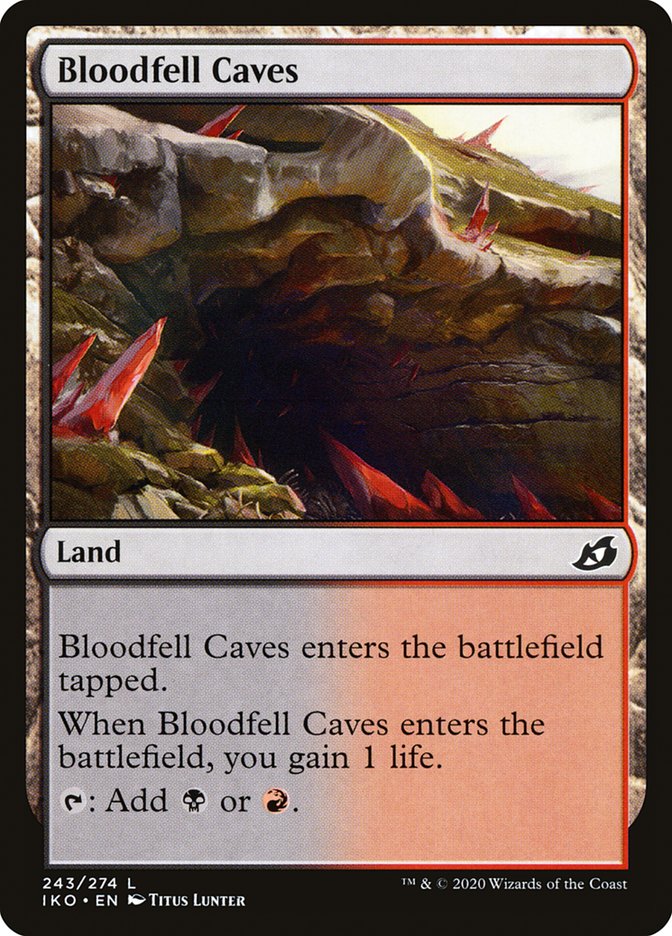 Bloodfell Caves [Ikoria: Lair of Behemoths] | Boutique FDB TCG