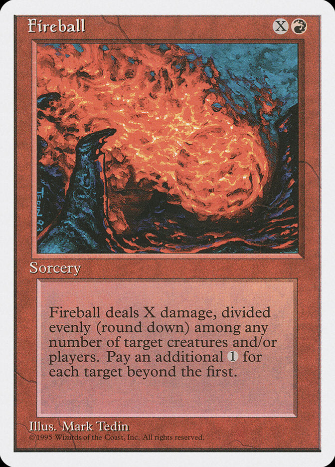 Fireball [Fourth Edition] | Boutique FDB TCG