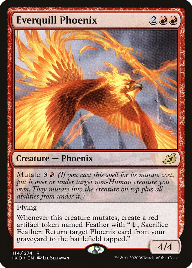Everquill Phoenix [Ikoria: Lair of Behemoths] | Boutique FDB TCG