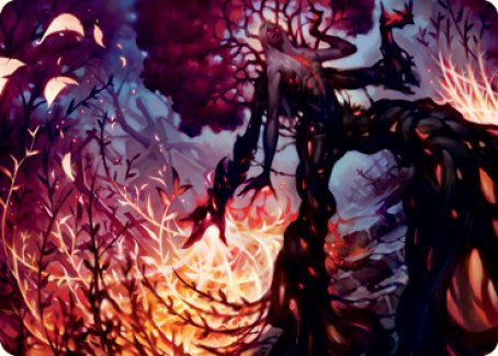 Splendid Reclamation Art Card [Innistrad: Crimson Vow Art Series] | Boutique FDB TCG