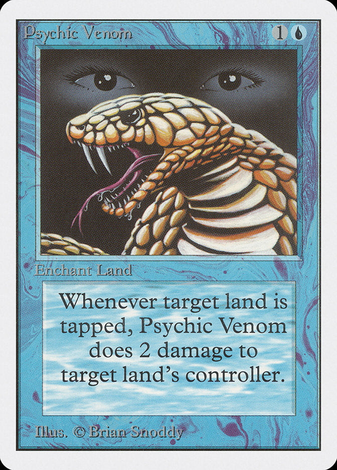 Psychic Venom [Unlimited Edition] | Boutique FDB TCG