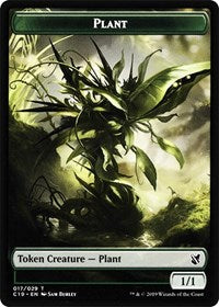 Plant // Morph Double-Sided Token [Commander 2019 Tokens] | Boutique FDB TCG