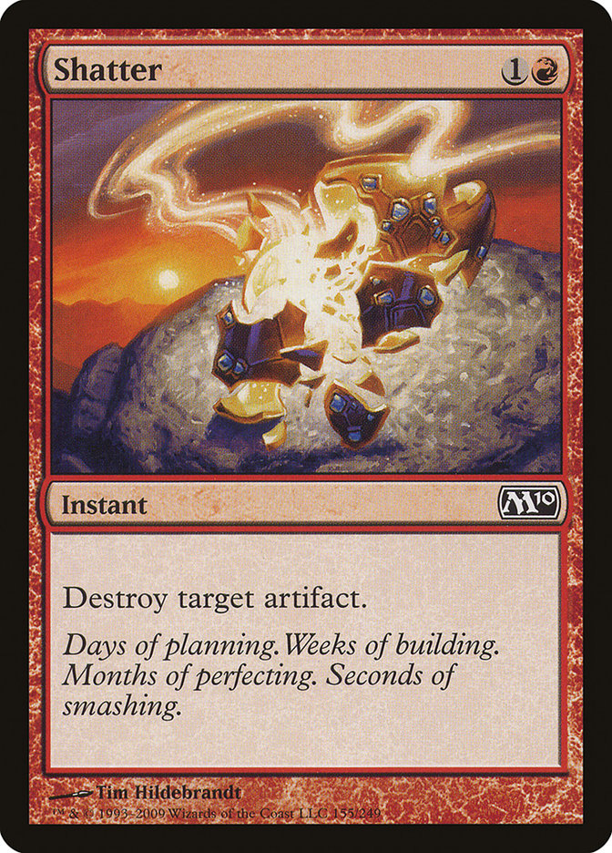 Shatter [Magic 2010] | Boutique FDB TCG
