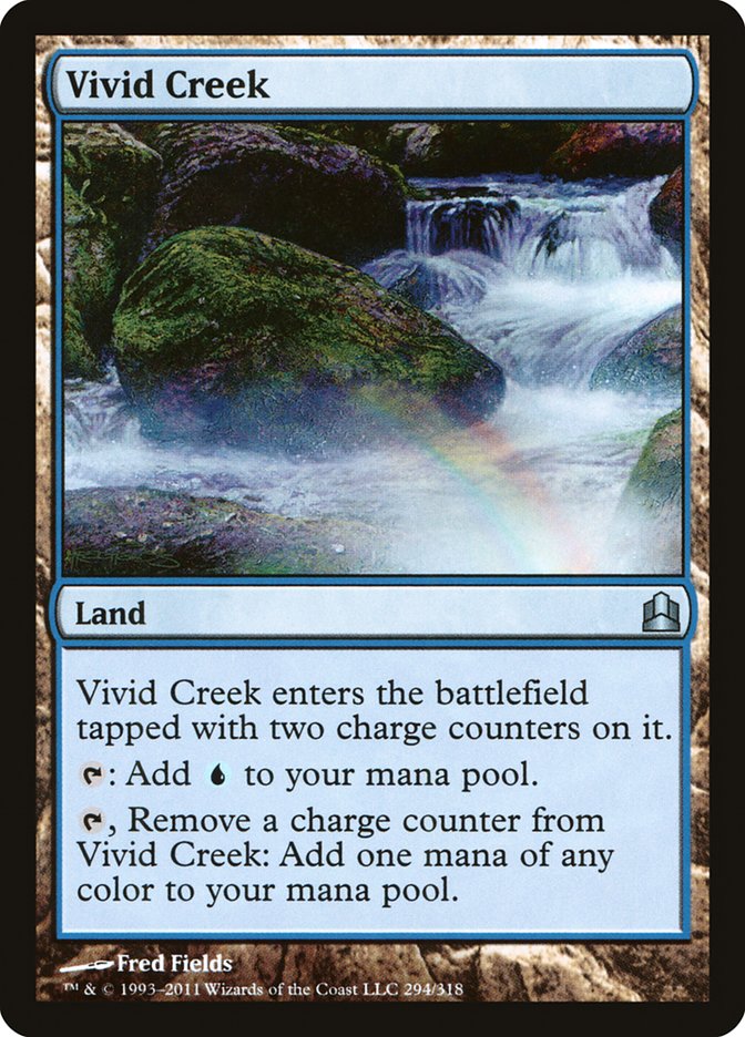 Vivid Creek [Commander 2011] | Boutique FDB TCG