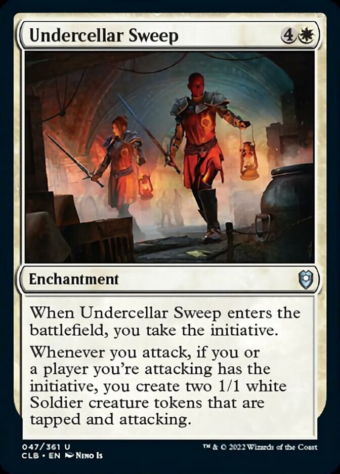 Undercellar Sweep [Commander Legends: Battle for Baldur's Gate] | Boutique FDB TCG