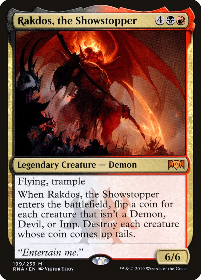 Rakdos, the Showstopper [Ravnica Allegiance] | Boutique FDB TCG