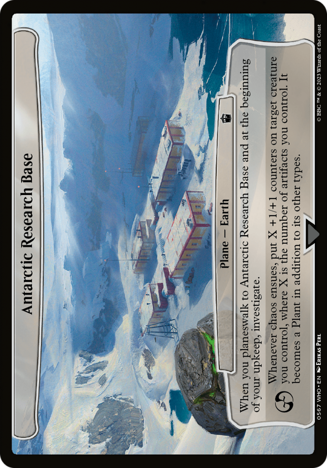 Antarctic Research Base [Planechase] | Boutique FDB TCG