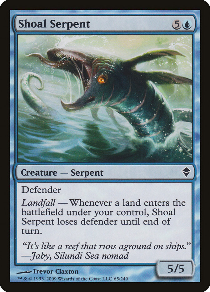 Shoal Serpent [Zendikar] | Boutique FDB TCG