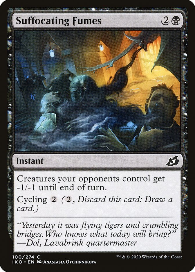 Suffocating Fumes [Ikoria: Lair of Behemoths] | Boutique FDB TCG