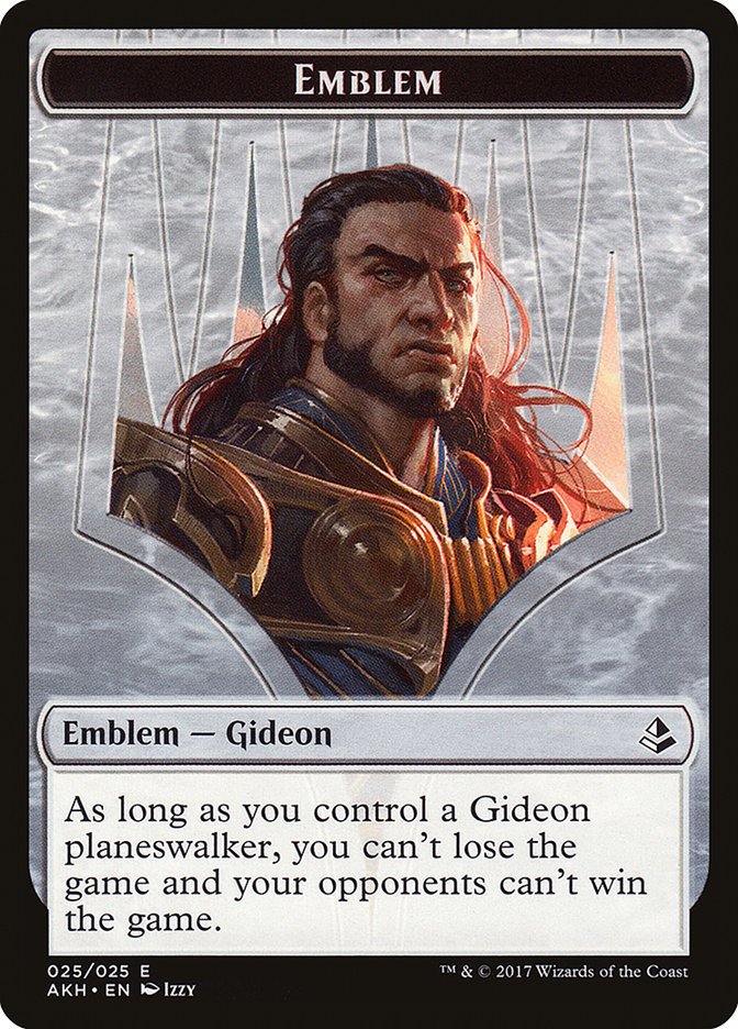 Gideon of the Trials Emblem [Amonkhet Tokens] | Boutique FDB TCG