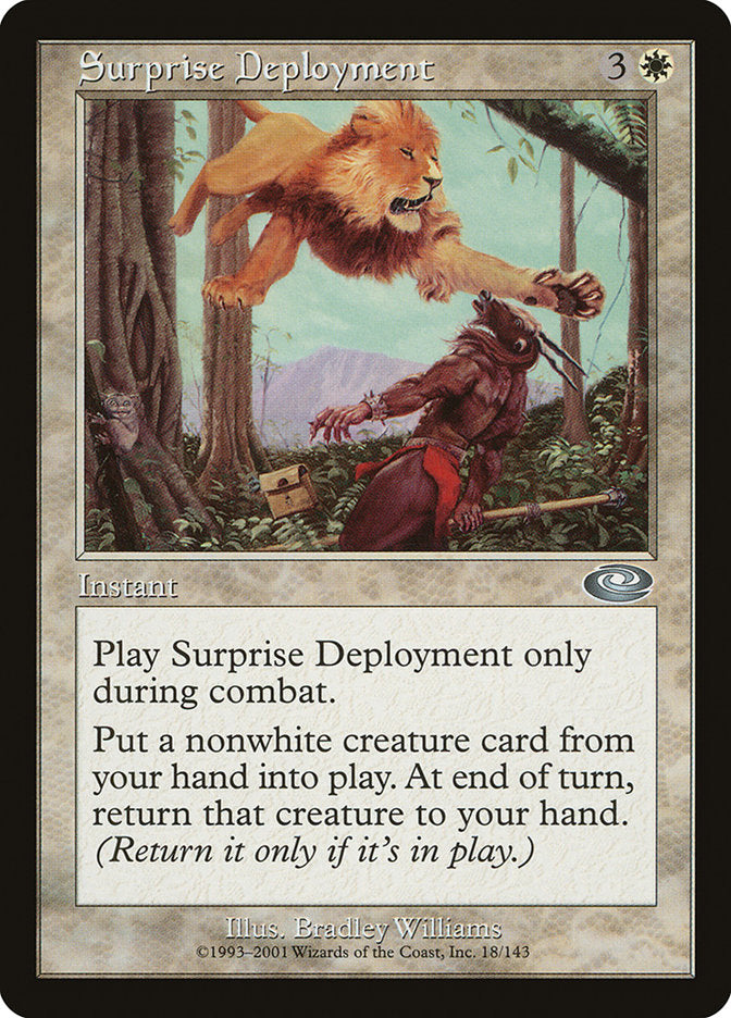 Surprise Deployment [Planeshift] | Boutique FDB TCG