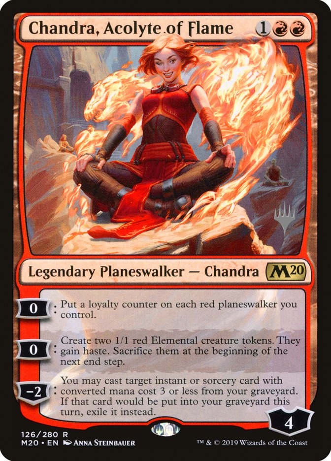 Chandra, Acolyte of Flame (Promo Pack) [Core Set 2020 Promos] | Boutique FDB TCG