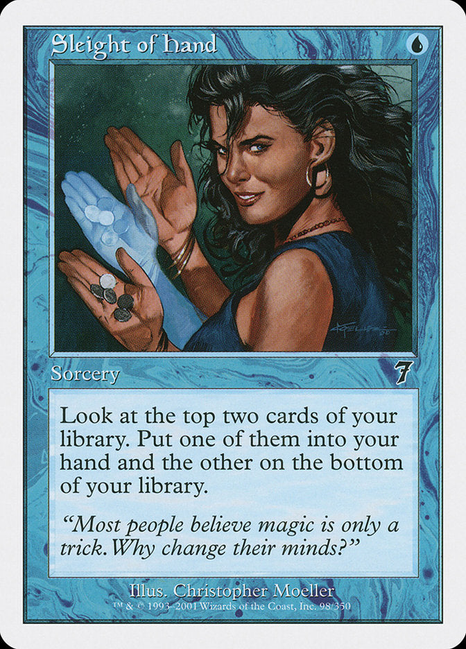 Sleight of Hand [Seventh Edition] | Boutique FDB TCG